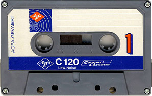 Code A66    AGFA  High Energy  C60 Agfa Blank Audio Recordable  Cassette 